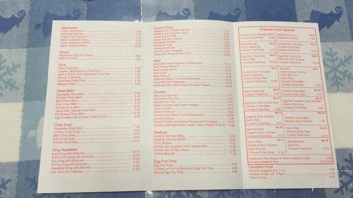 Song Hee Take Out - Saint John's, NL menu_pic