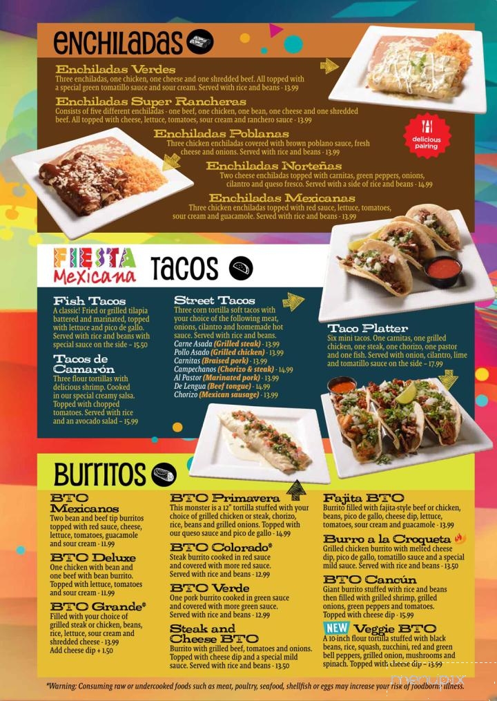 Fiesta Mexicana - Benson, NC menu_pic