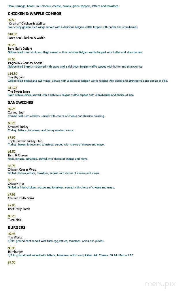 New Center Eatery - Detroit, MI menu_pic