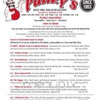 Punky's Pizza & Softshell - Johnstown, PA menu_pic