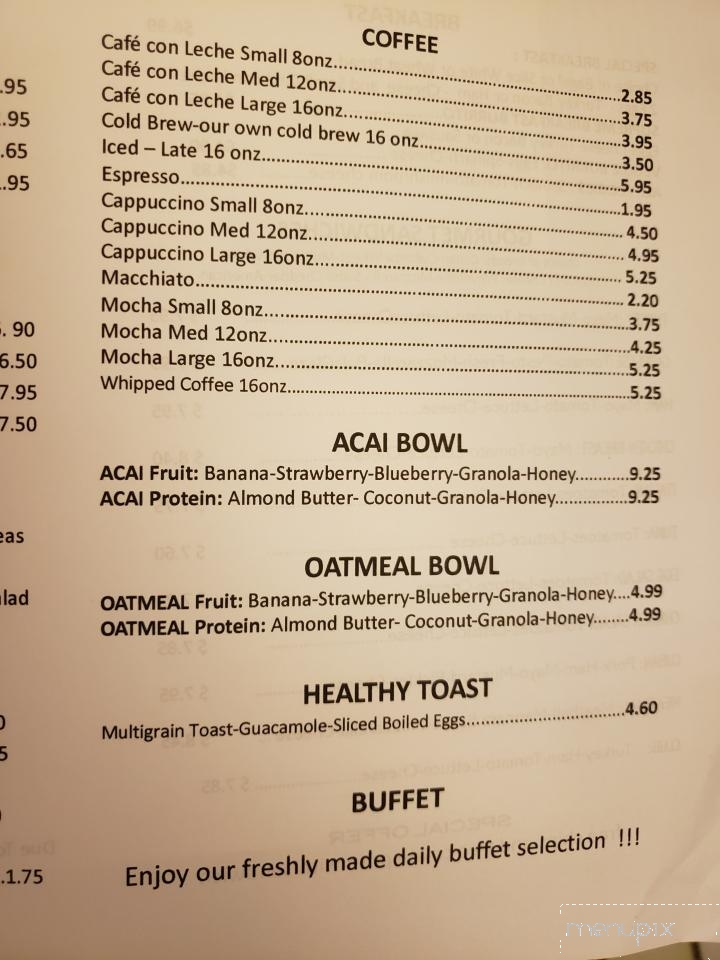 Resto Cafe - Fort Lauderdale, FL menu_pic