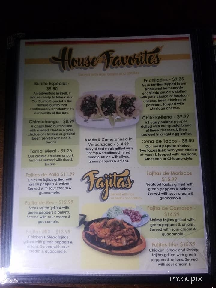 La Esperanza - Elkhart, IN menu_pic