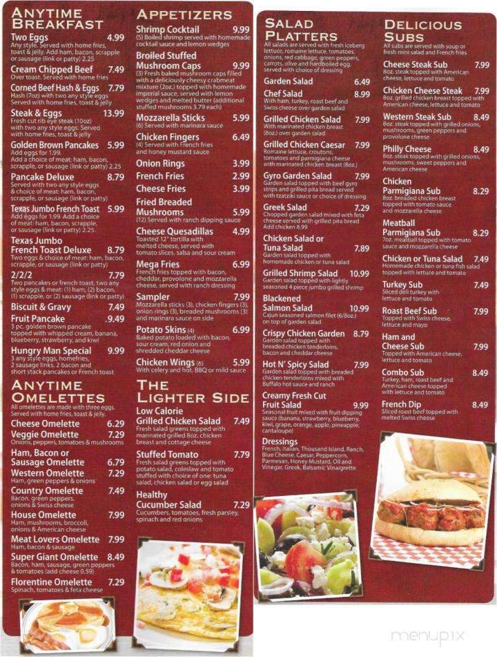 The Four Seasons Family Restaurant - Colonial Beach, VA menu_pic