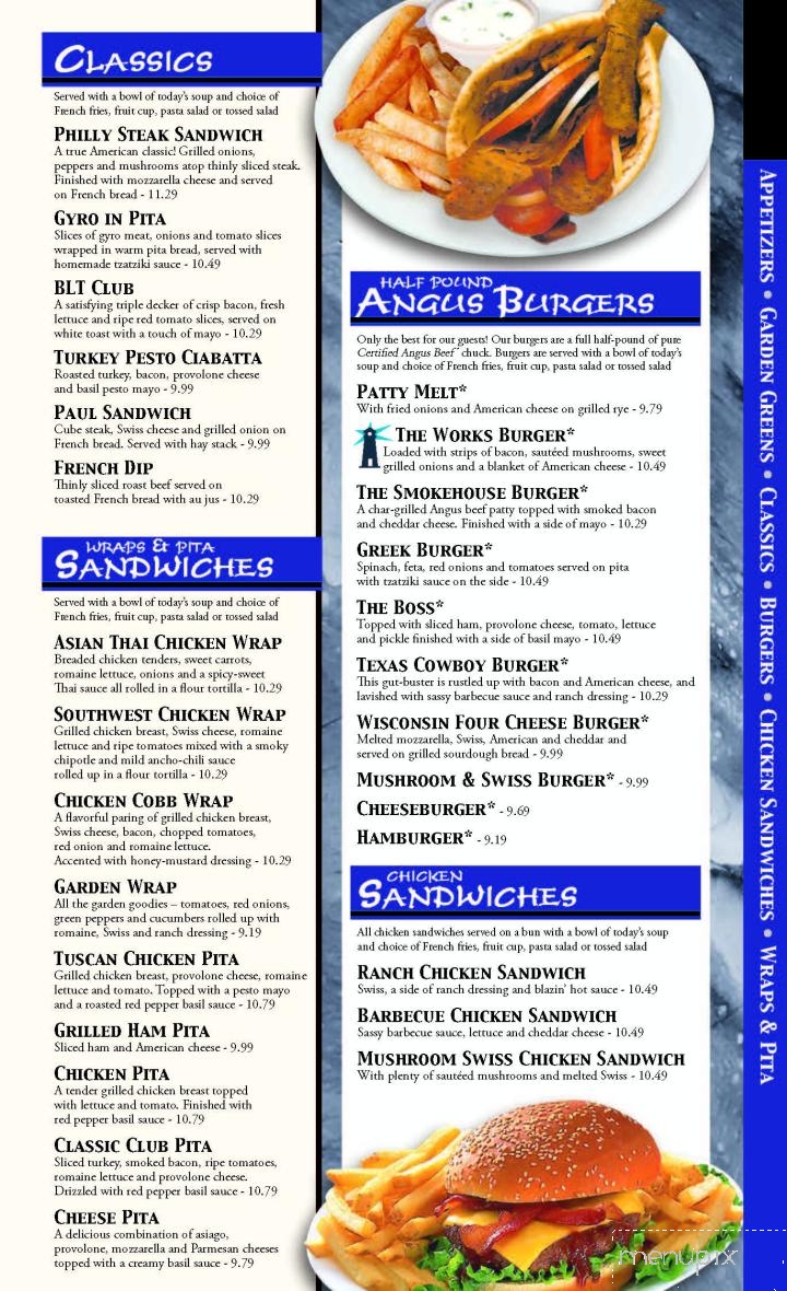 Faros Family Restaurant - Fond Du Lac, WI menu_pic