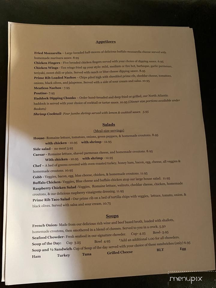 Green Mountain Cafe - Saint Albans, VT menu_pic