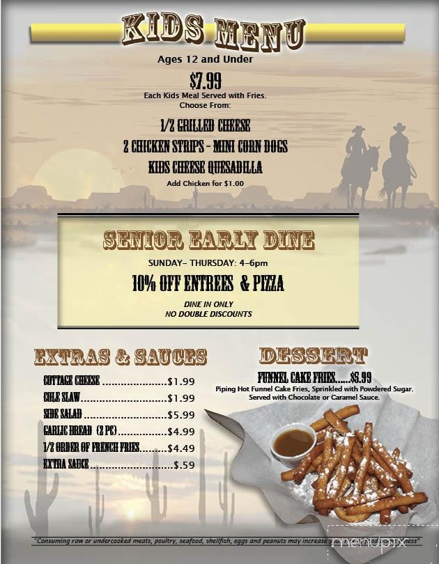 Star Bar & Grill - Fairfax, IA menu_pic