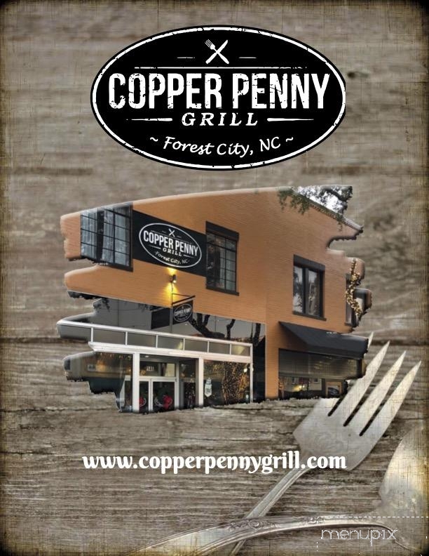 Copper Penny Grill - Forest City, NC menu_pic