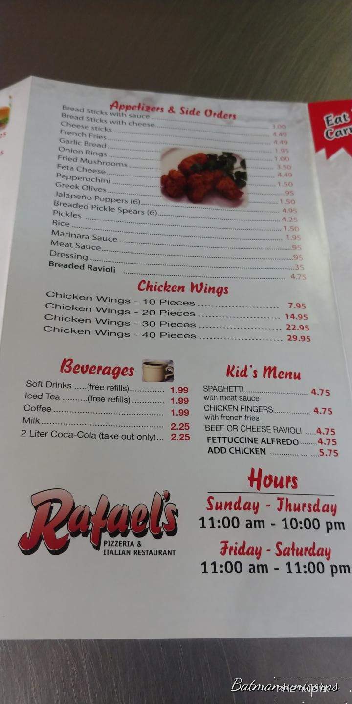 Rafael's Italian Restaurant - Chattanooga, TN