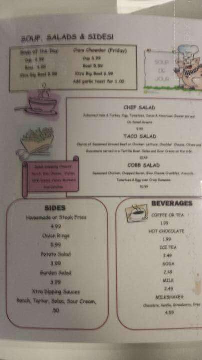 Fatty Patty's Restaurant - Vancouver, WA menu_pic