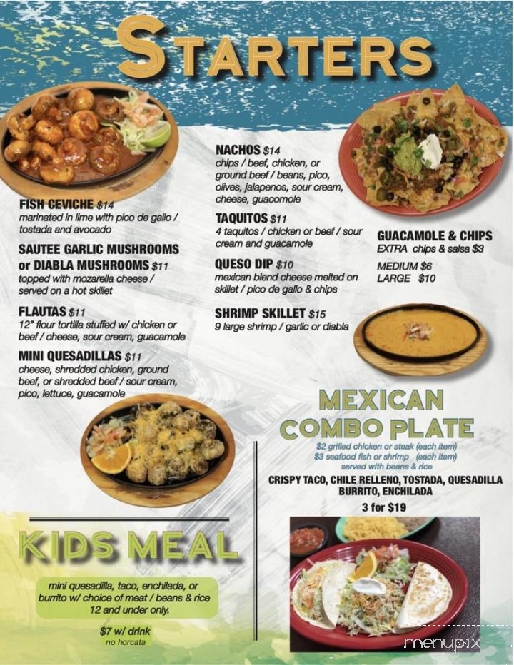 Acapulco Mexican - Waipahu, HI menu_pic