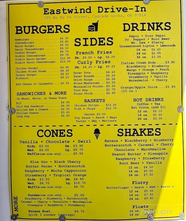 East Wind Drive-In - Cascade Locks, OR