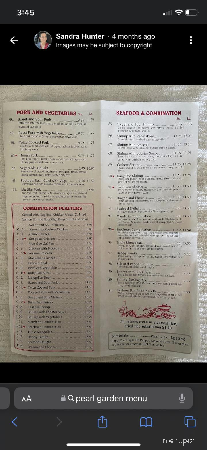 Pearl Garden - Northport, AL menu_pic