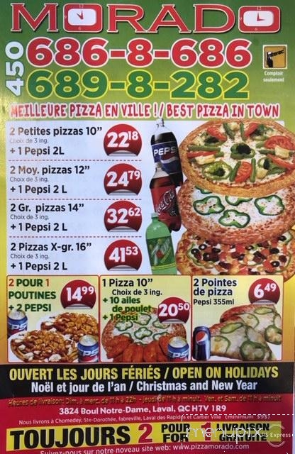 Pizza Morado - Laval, QC