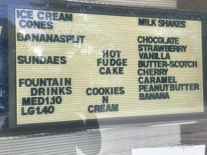 Frosty Ette - Sandgap, KY menu_pic