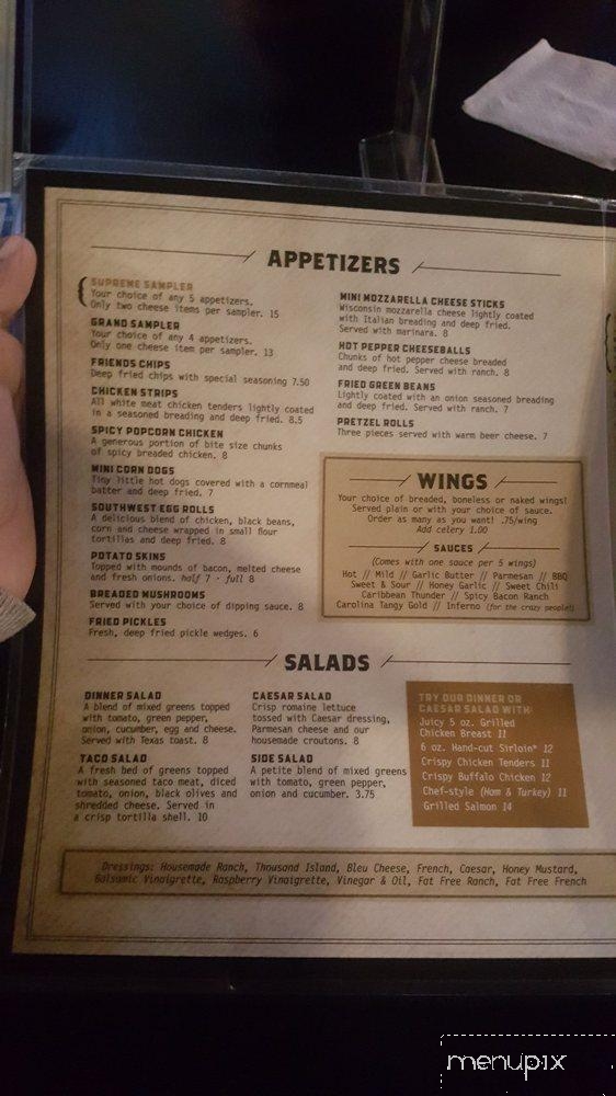 Friends & Co - Battle Creek, MI menu_pic