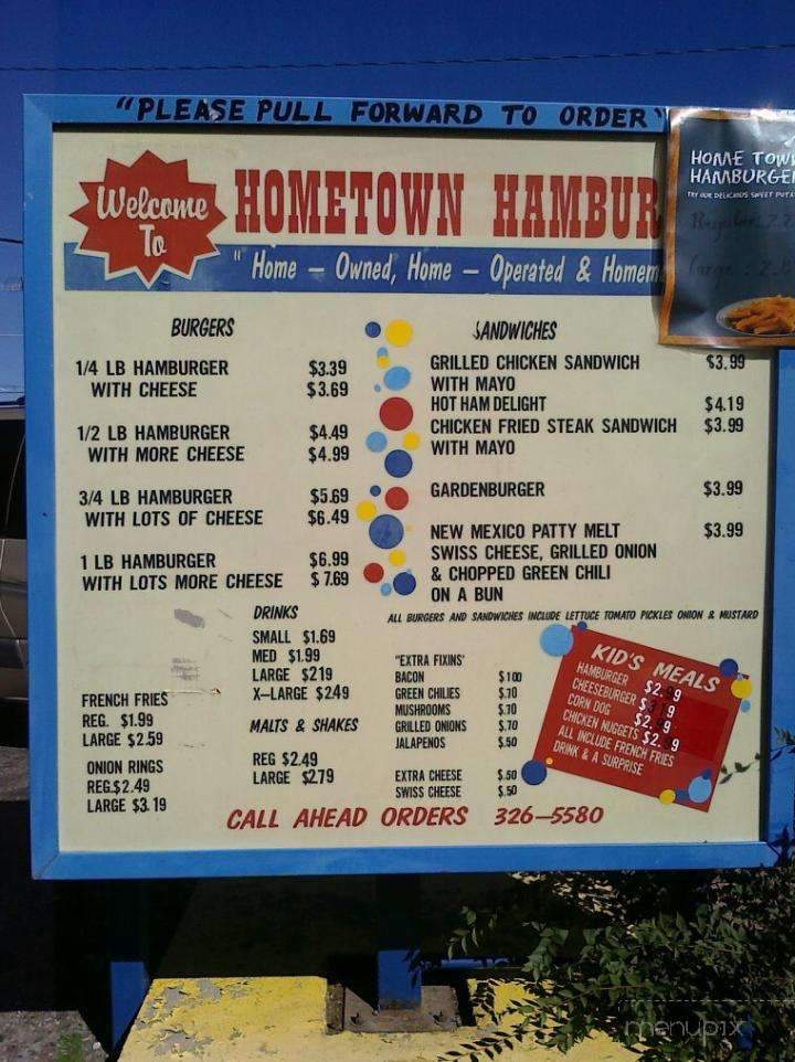 Hometown Hamburgers - Farmington, NM