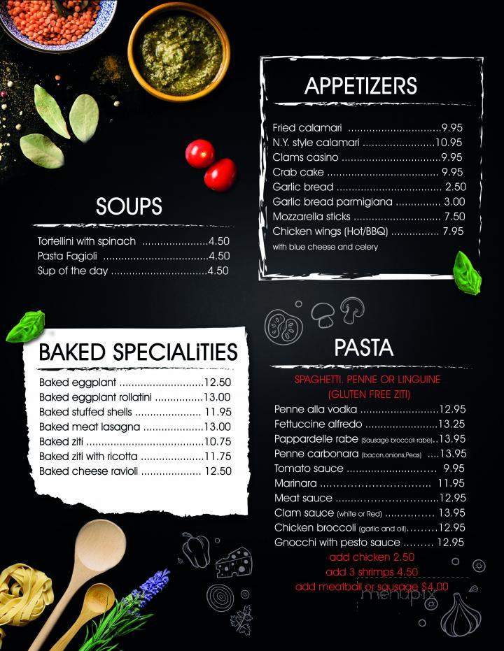 Genaro's Pizza Restaurant - Branford, CT menu_pic