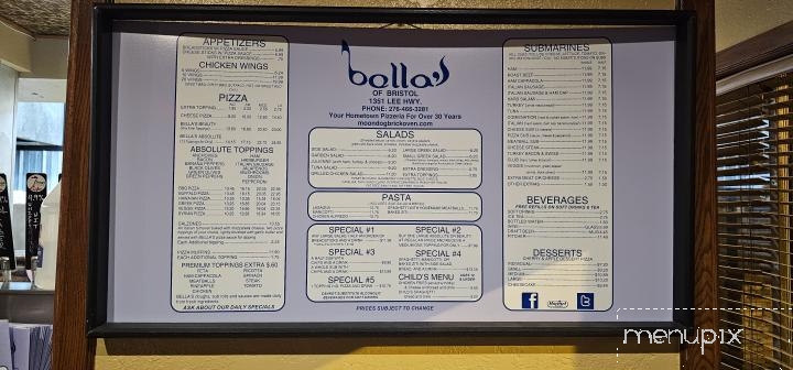 Bella's Pizza - Bristol, VA