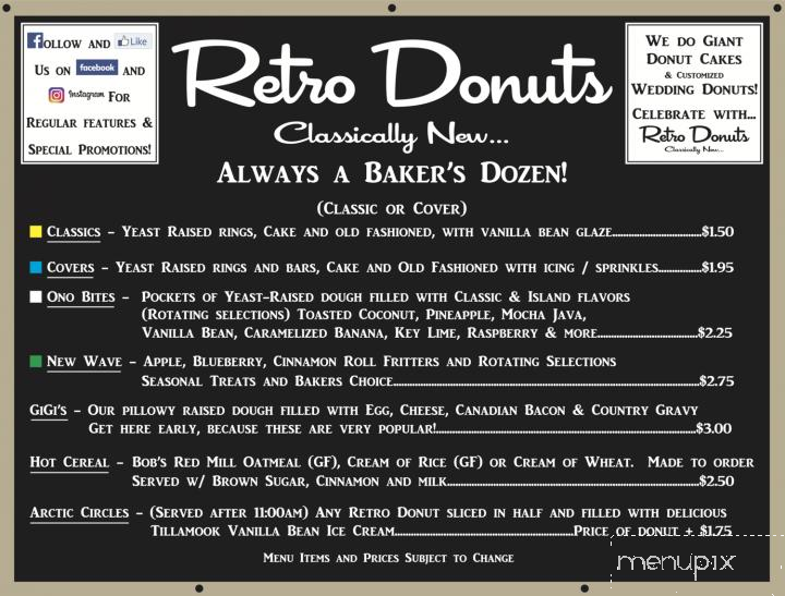 Retro Donuts - Spokane, WA