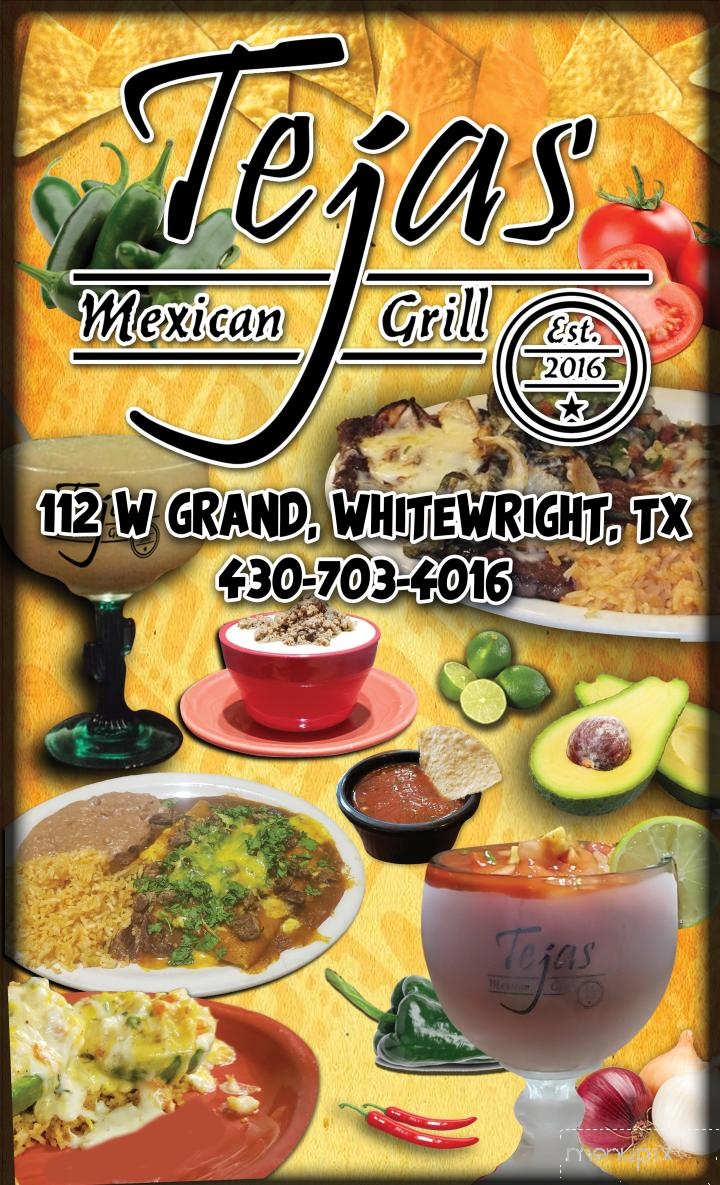 TEJAS Mexican Grill - Bells, TX menu_pic