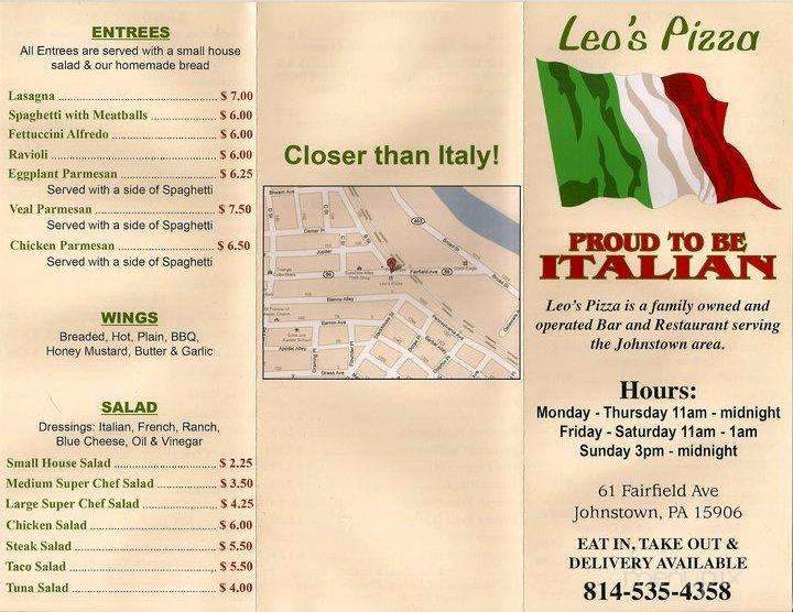 Leo's Pizza - Johnstown, PA