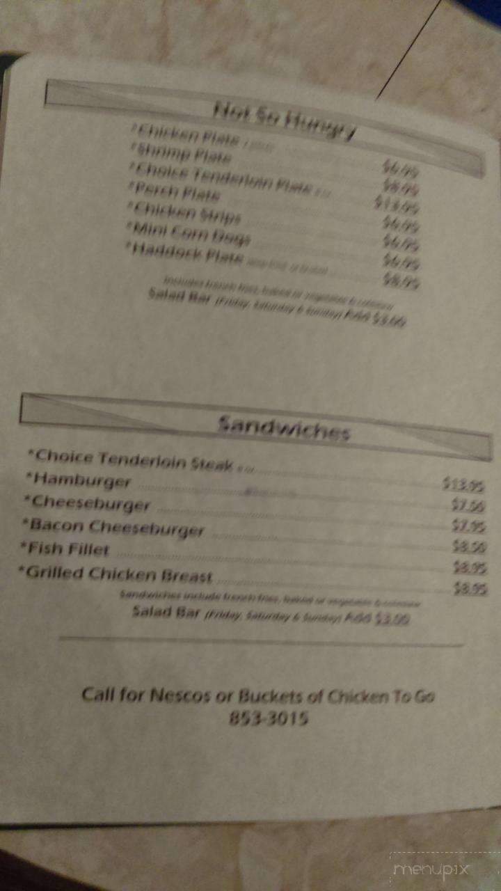 Schmitz Brothers 2 - Hilbert, WI menu_pic
