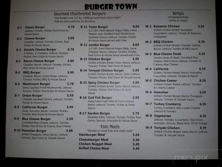 Burger Town - Renton, WA