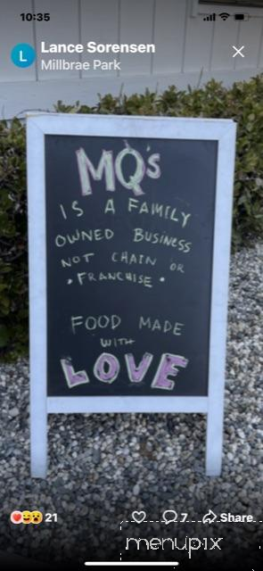 MQ Healthy Food - Millbrae, CA menu_pic