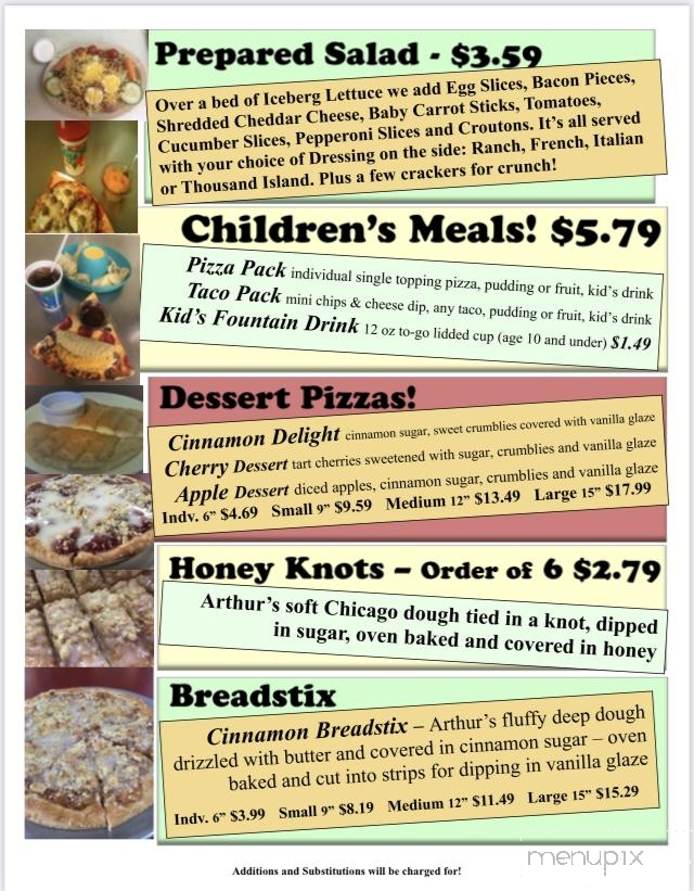 Arthur's Pizza & Mexican Foods - Ellis, KS