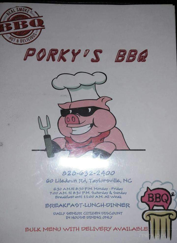 Porky's BBQ - Taylorsville, NC