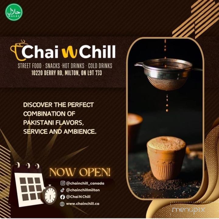 Chai N Chill - Milton, ON menu_pic