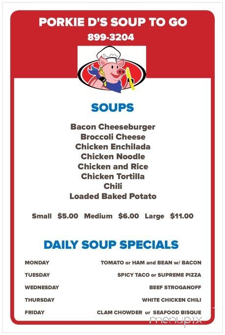 Porkie D's Soup To Go - Great Falls, MT menu_pic