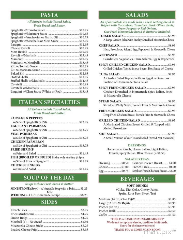 Brother's Pizza & Restaurant - Cortland, OH