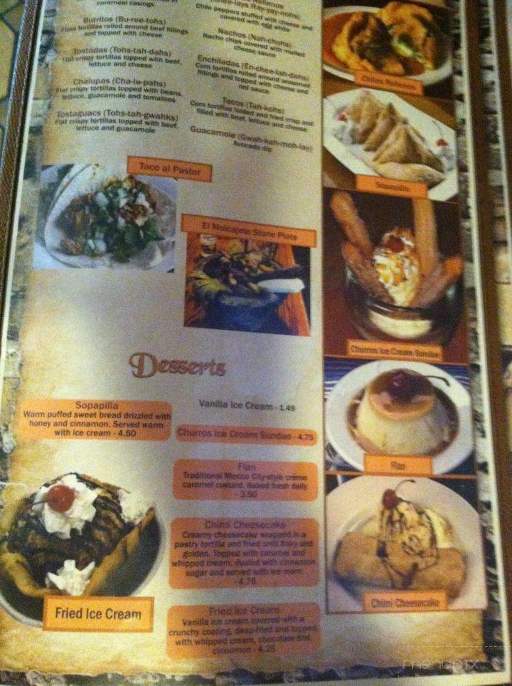El Bracero - Michigan City, IN menu_pic