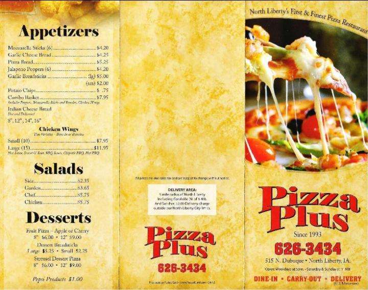 Pizza Plus - North Liberty, IA