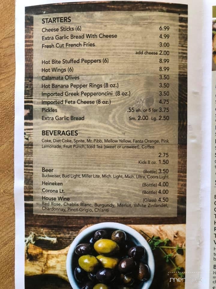 Georgio's II Famous Pizza - Shaw AFB, SC menu_pic