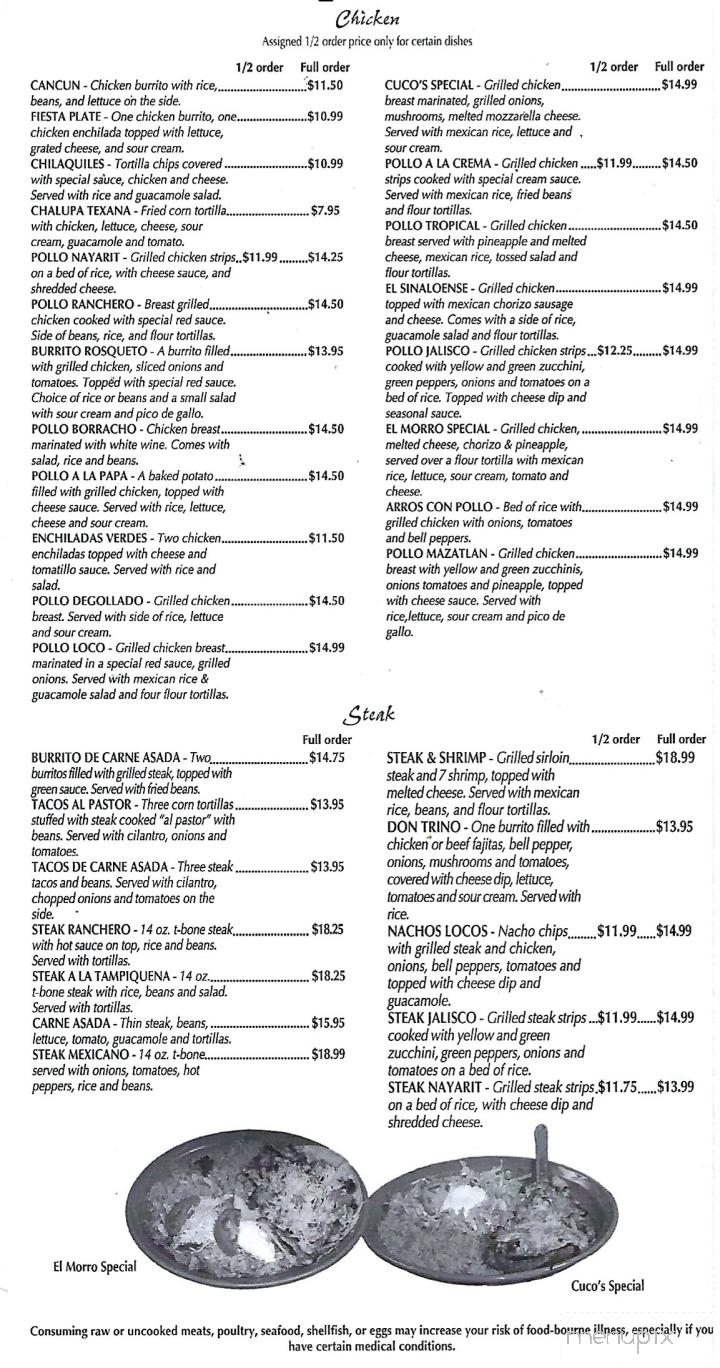 Casa Lupita - New Bremen, OH menu_pic