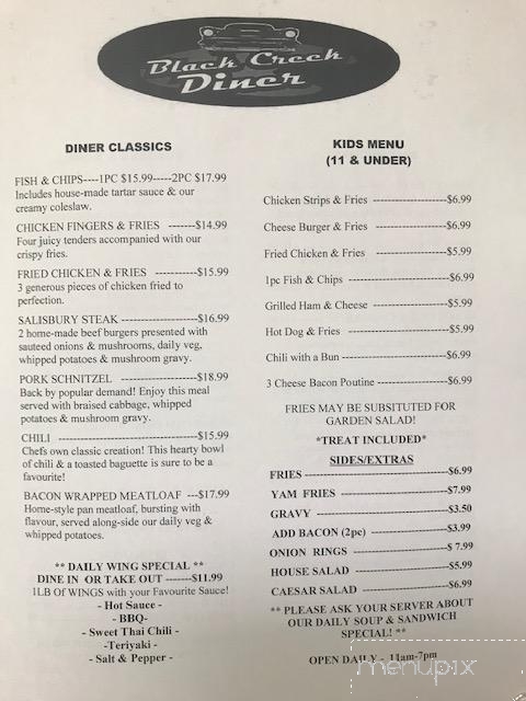 Black Creek Diner - Black Creek, BC