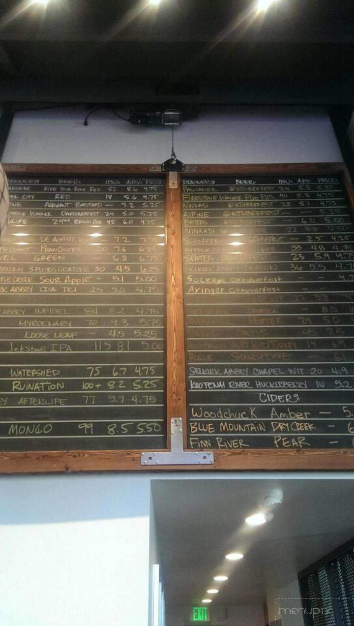 Crafted Taphouse - Coeur D'Alene, ID menu_pic
