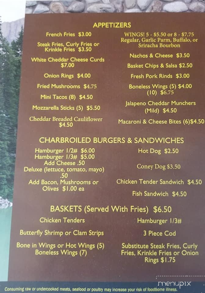 Glennie Tavern - Glennie, MI menu_pic