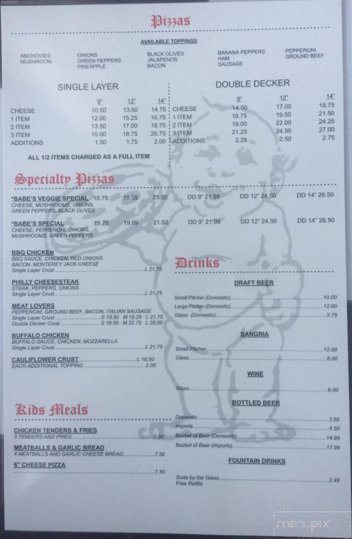 Babe's Pizza - Brandon, FL