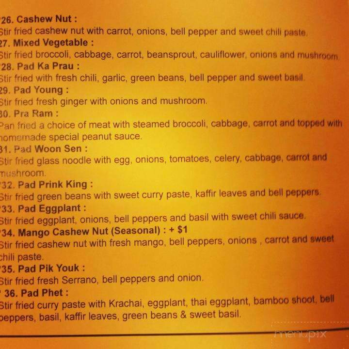 Ploy's Thai Food - Portland, OR menu_pic