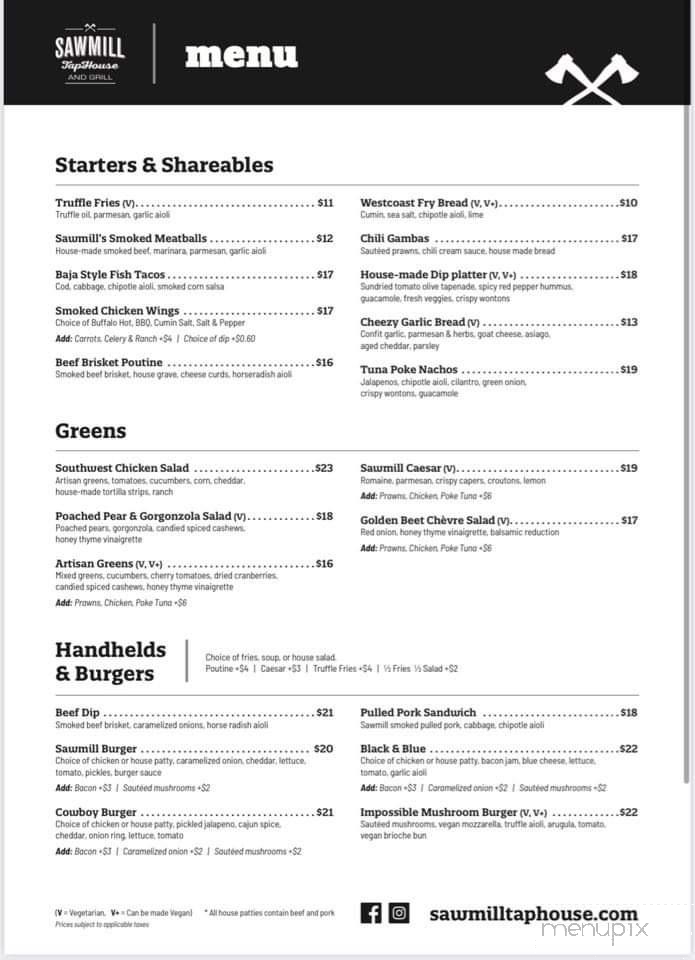 Sawmill Taphouse And Grill - Chemainus, BC