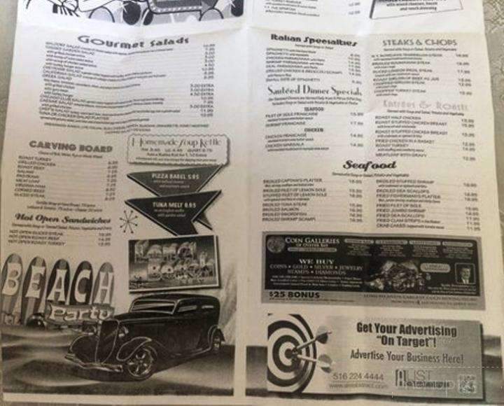 Diner By The Sea - Long Beach, NY menu_pic
