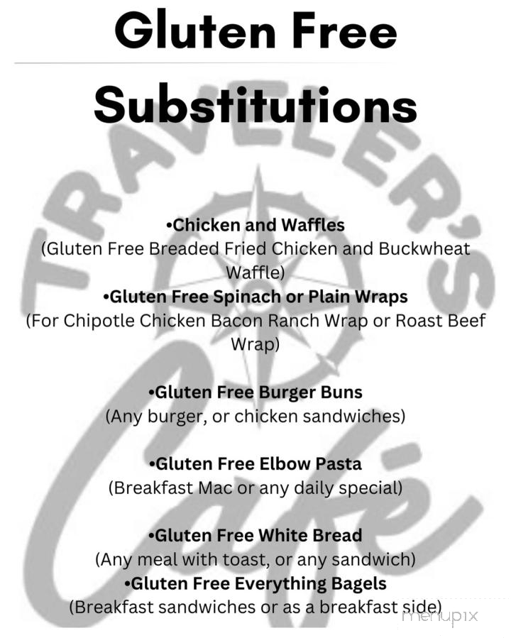 Traveler's Cafe - Saegertown, PA menu_pic