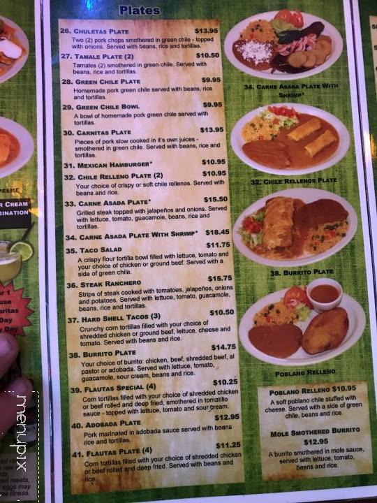 Los Marcelos - Golden, CO menu_pic