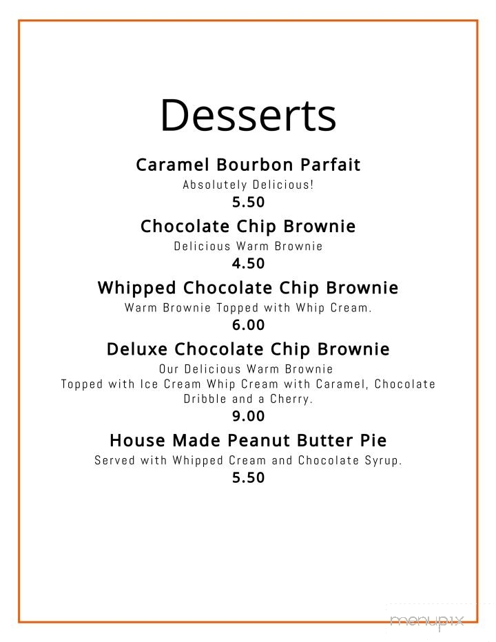 Buddy Boy Winery - Duncannon, PA menu_pic