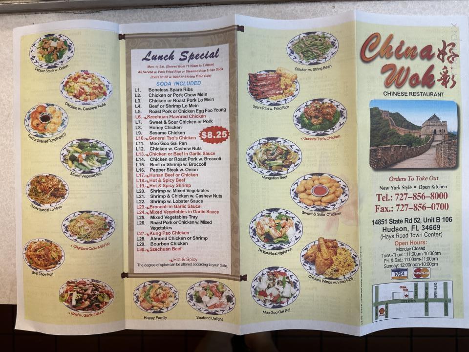 China Wok - Hudson, FL menu_pic