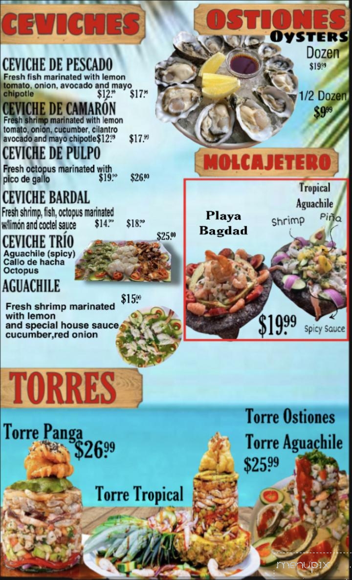 La Panga De Mejj - Houston, TX menu_pic
