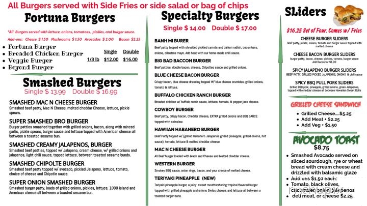 Hot Deli - Fortuna, CA menu_pic